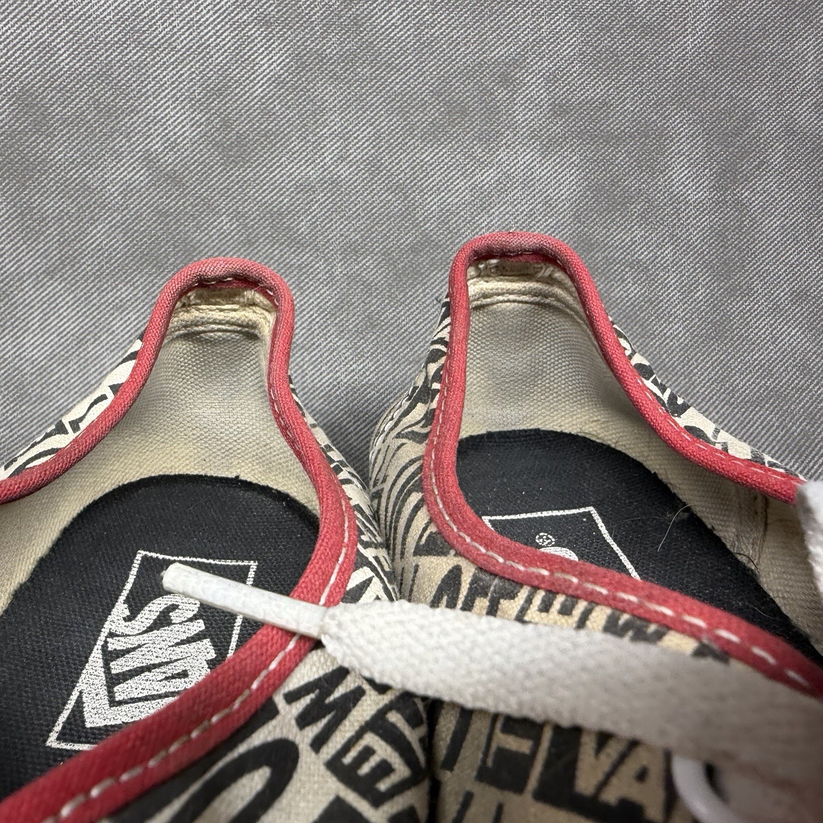 Vans Era OTW Repeat Red Skateboarding Sneakers Shoes Women’s Size 9