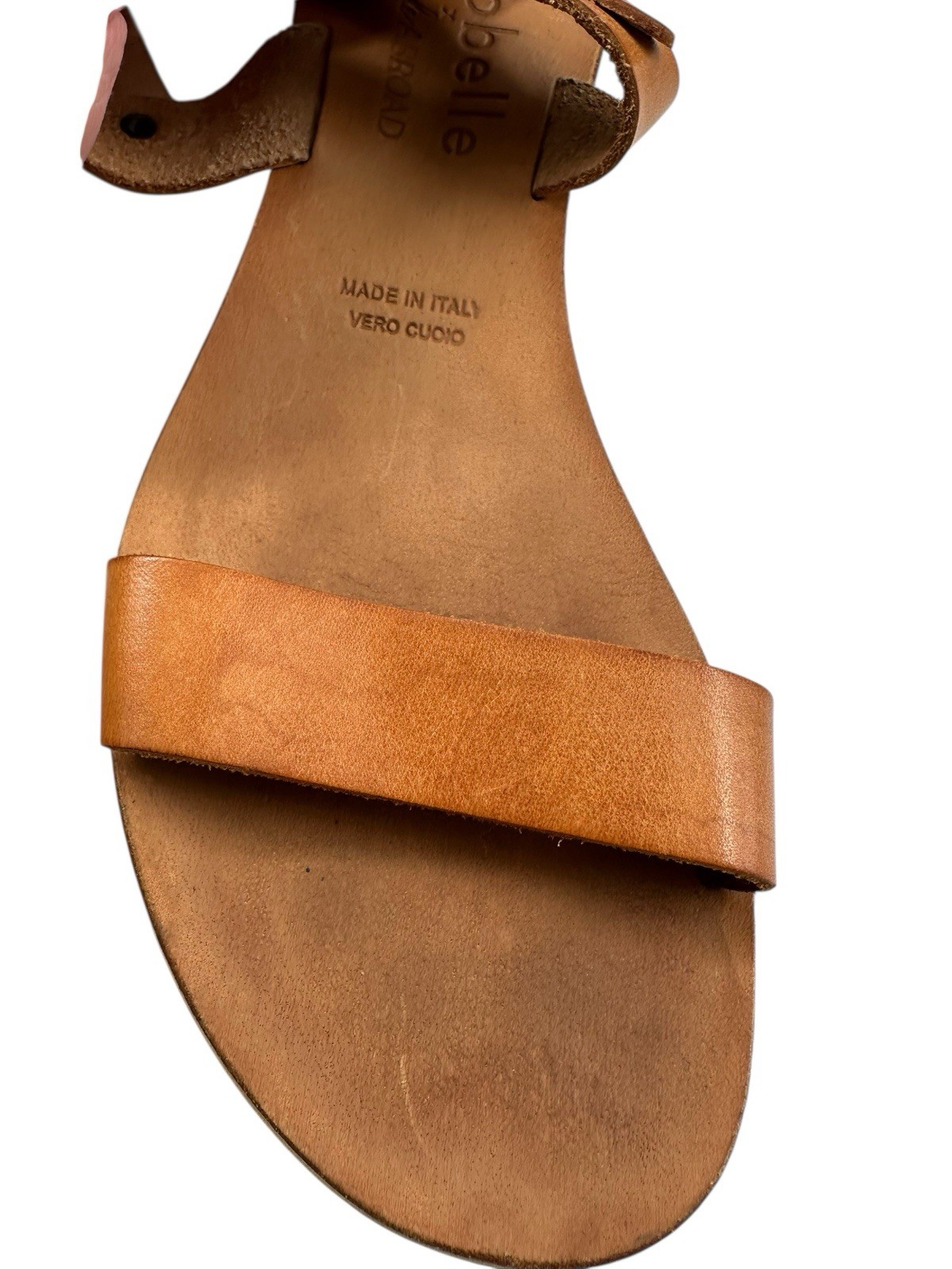 Cocobelle Natural The Kiki Sandal By X The Blonde Abroad 7.5 Handcrafted Italy