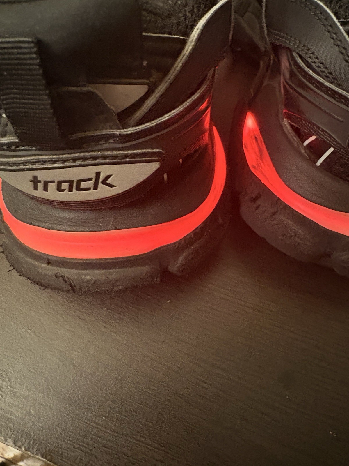 Balenciaga Led Track Runners (Black) Size 37