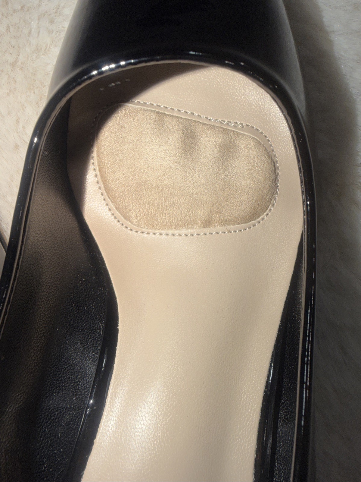 Jones New York Canal Pointed Toe Block Heel Dress Pumps Black Patent 6M NWB