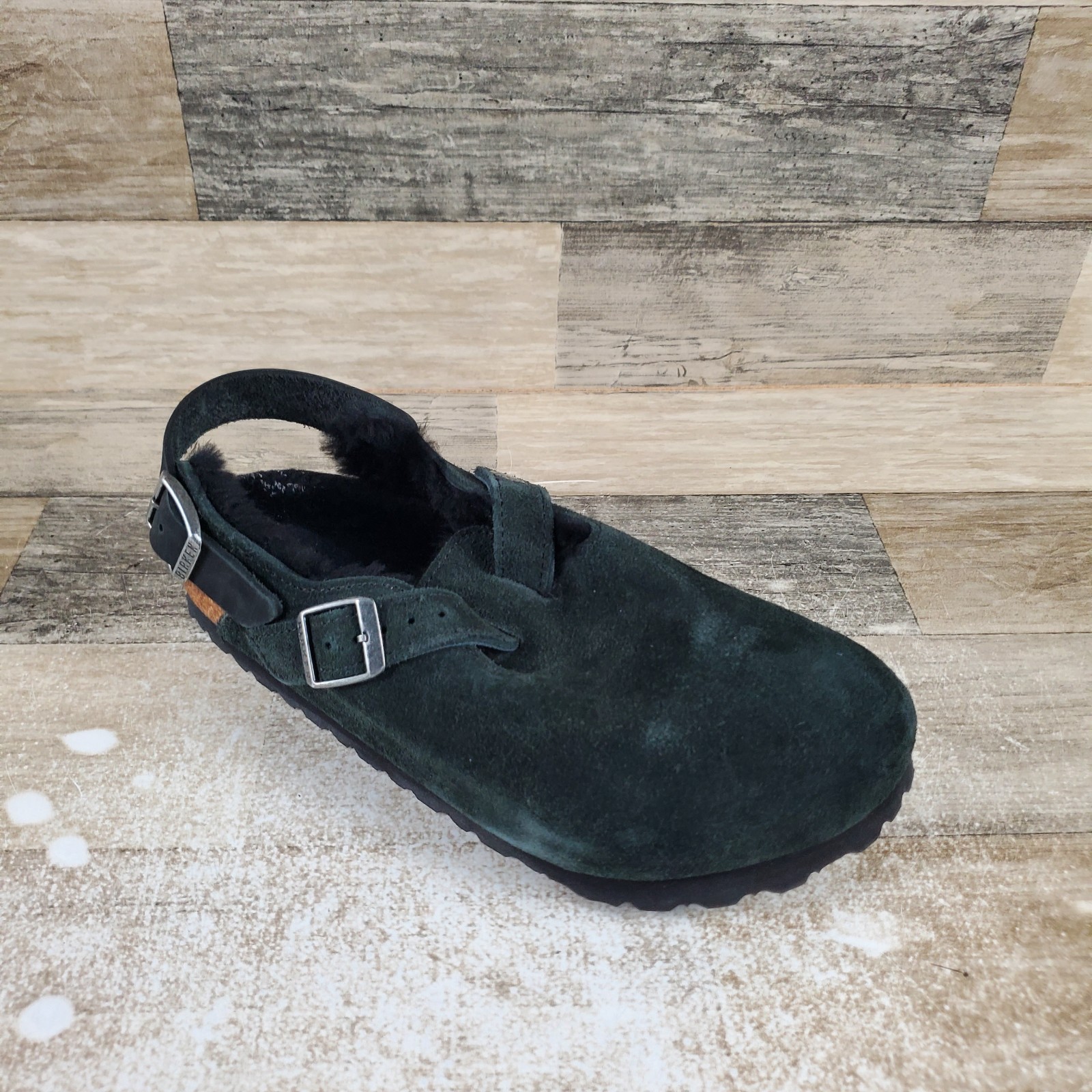 Birkenstock Tokio Womens Colgs Sz 7 Narrow Black Suede Adjustable Buckle Strap