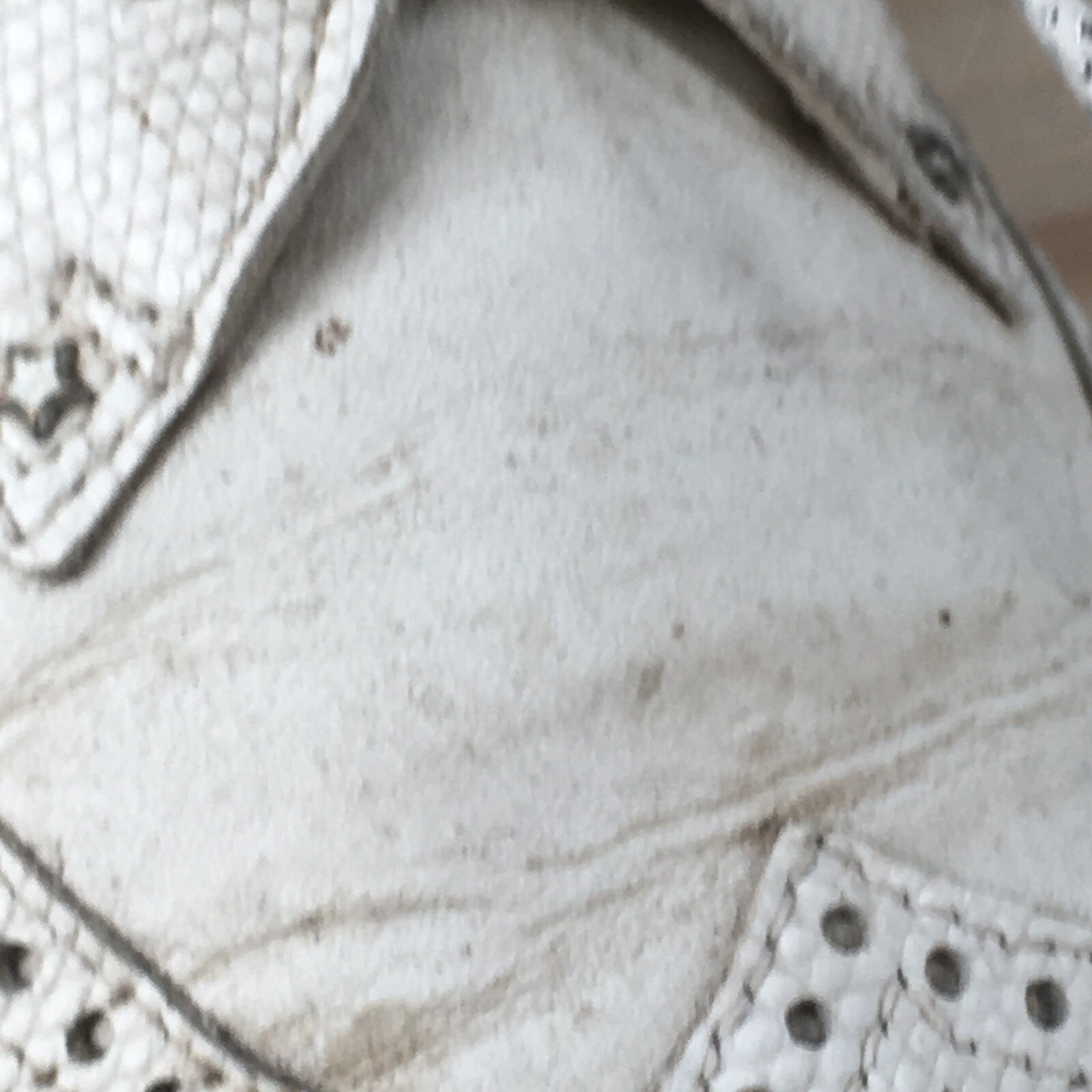 ECCO Shoes Womens 6.5 S-Classic Hydromax Wingtip Oxford Sneakers White Leather