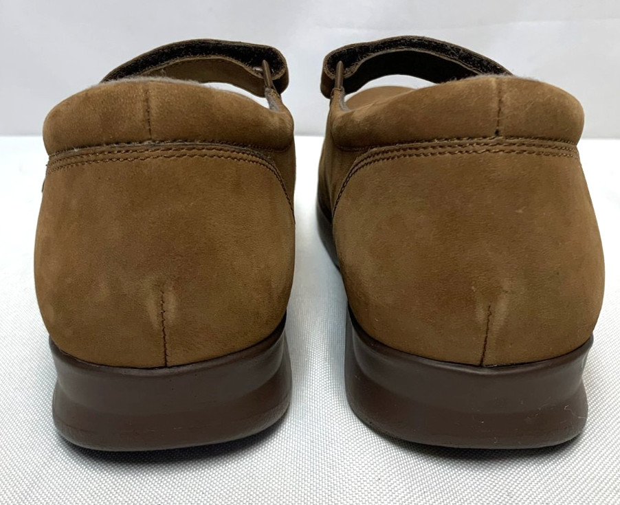 Women’s Drew Mary Jane Shoes Orthopedic Comfort Tan Leather Size 10 N Narrow