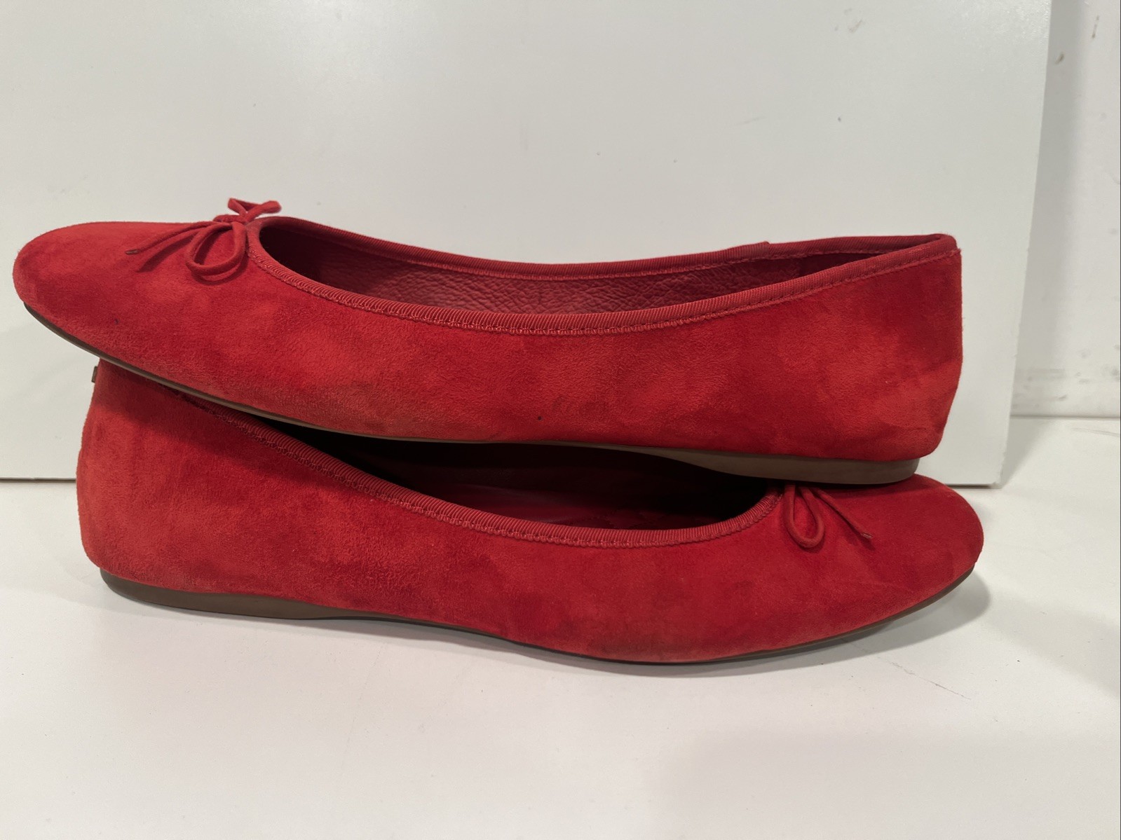 BIRDIES women’s Hummingbird Ballet Flats Red Size 11 See Description