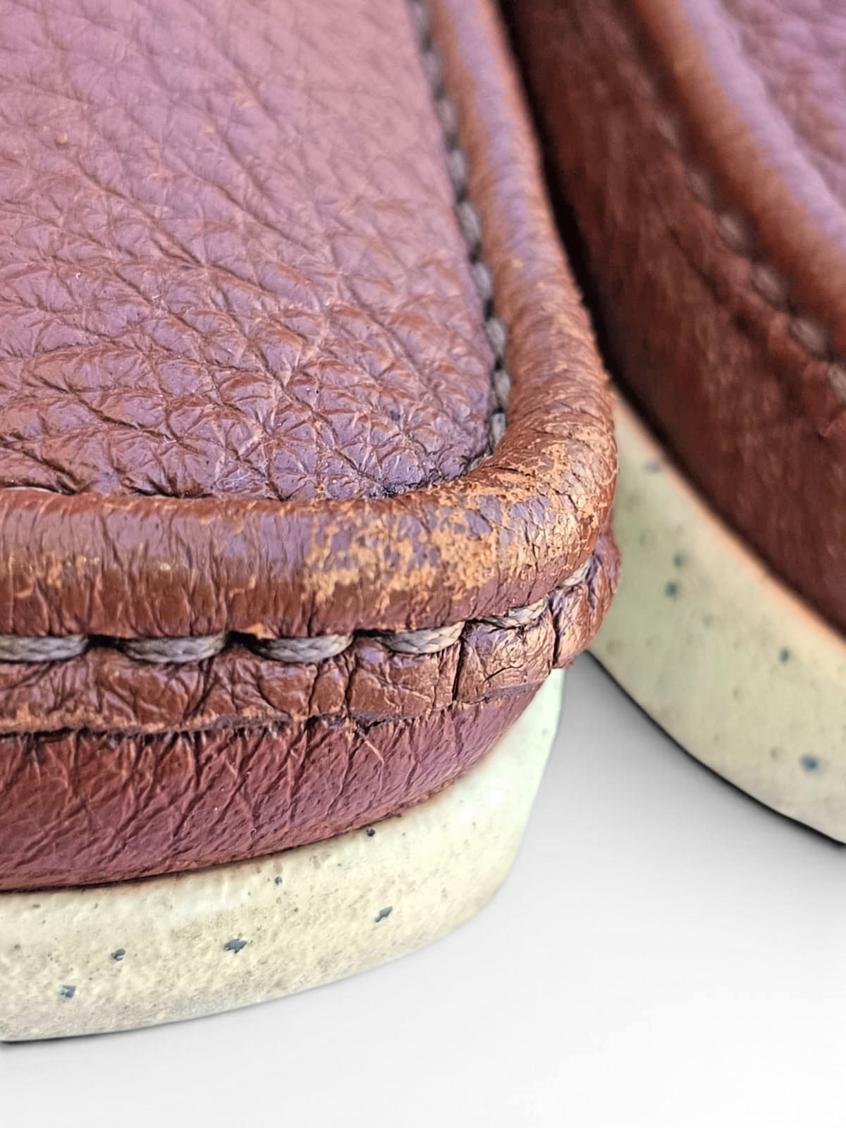 Nature Footwear Anna Brown Leather Moccasin Comfort Shoes Women’s US 9 EU 40