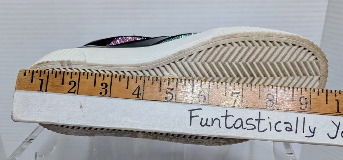 WOMENS PLATAFORM SNEAKERS. MIX No. 6 BRAND. MULTICOLOR STONES. 6.5 M US – 37 EU