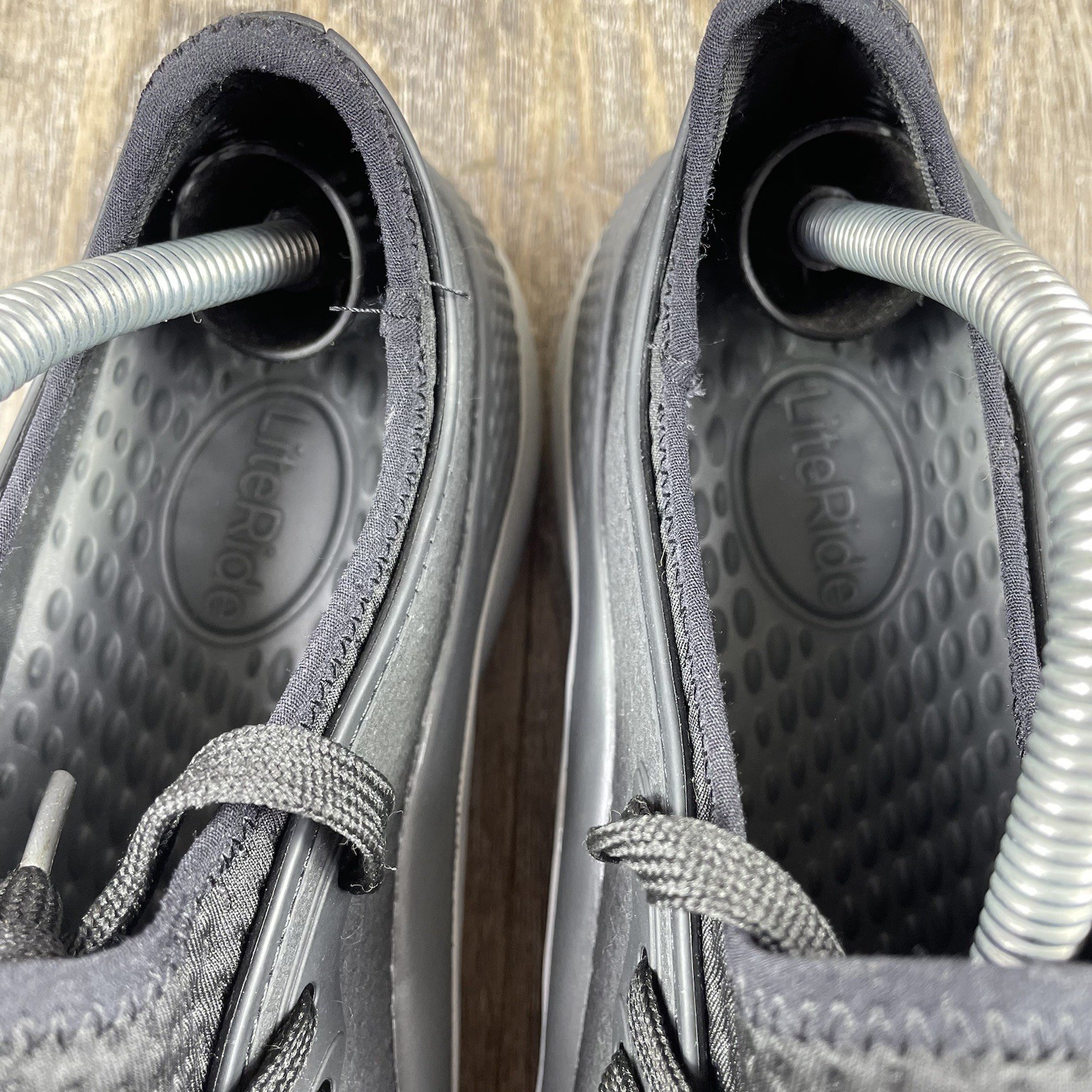 Crocs Literide 360 Pacer Shoes Womens 11 Black Slate Casual Comfort Walk 206705