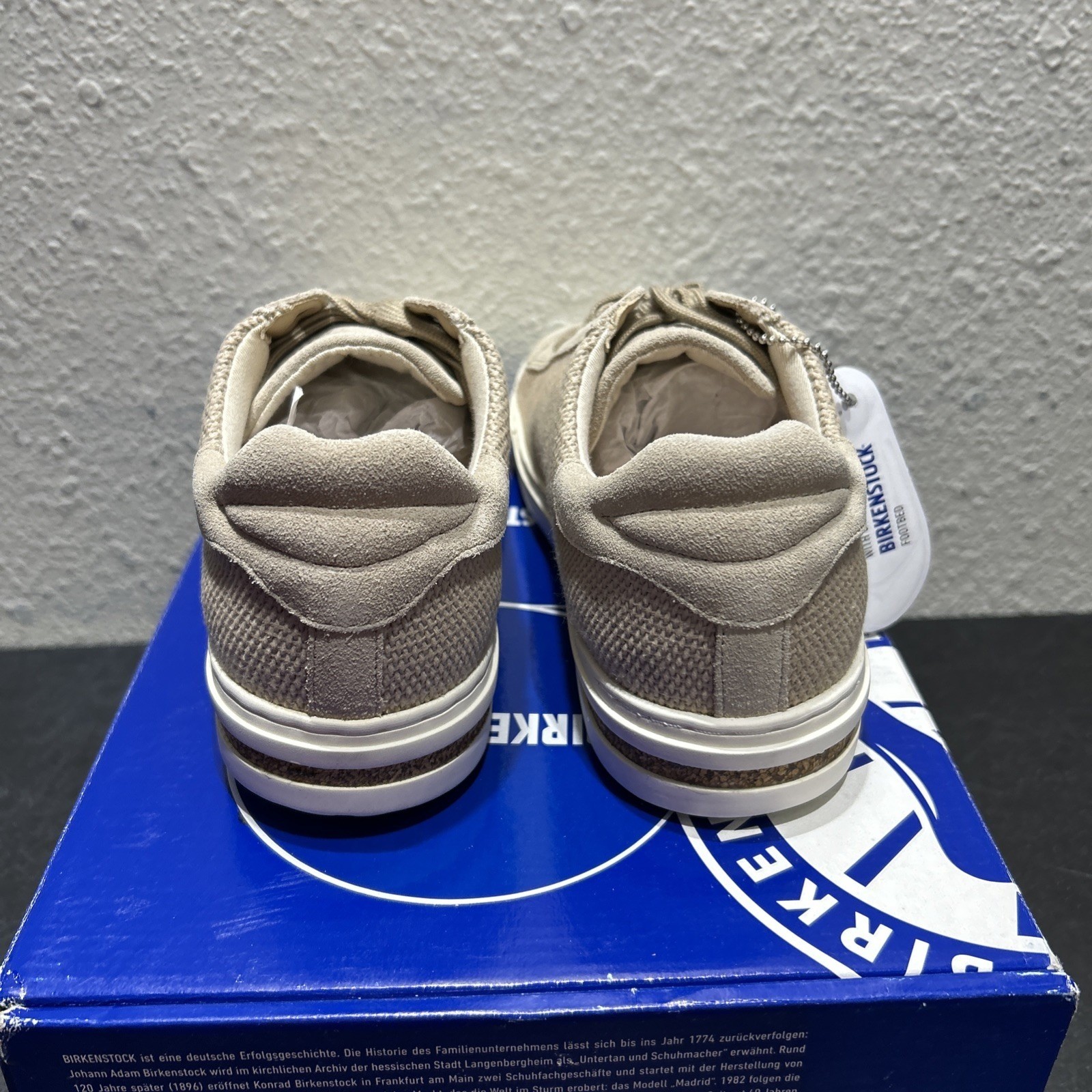 Birkenstock Bend Low Suede Textile Sandcastle EU 38 US L7 M5 Womens Mens