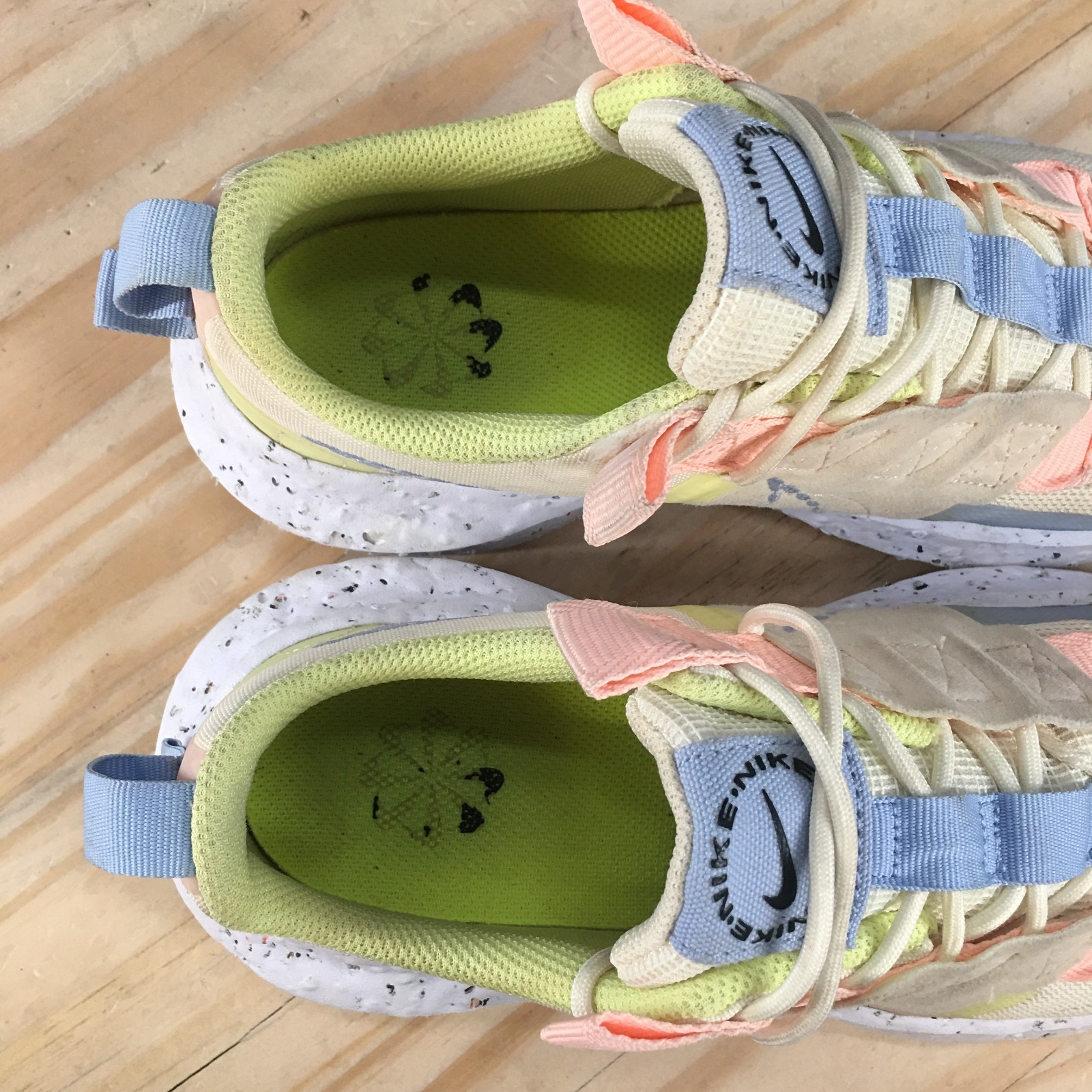 Nike Shoes Womens 7 Crater Impact Sneakers Multicolor Lace Up Low Top CW2386-700
