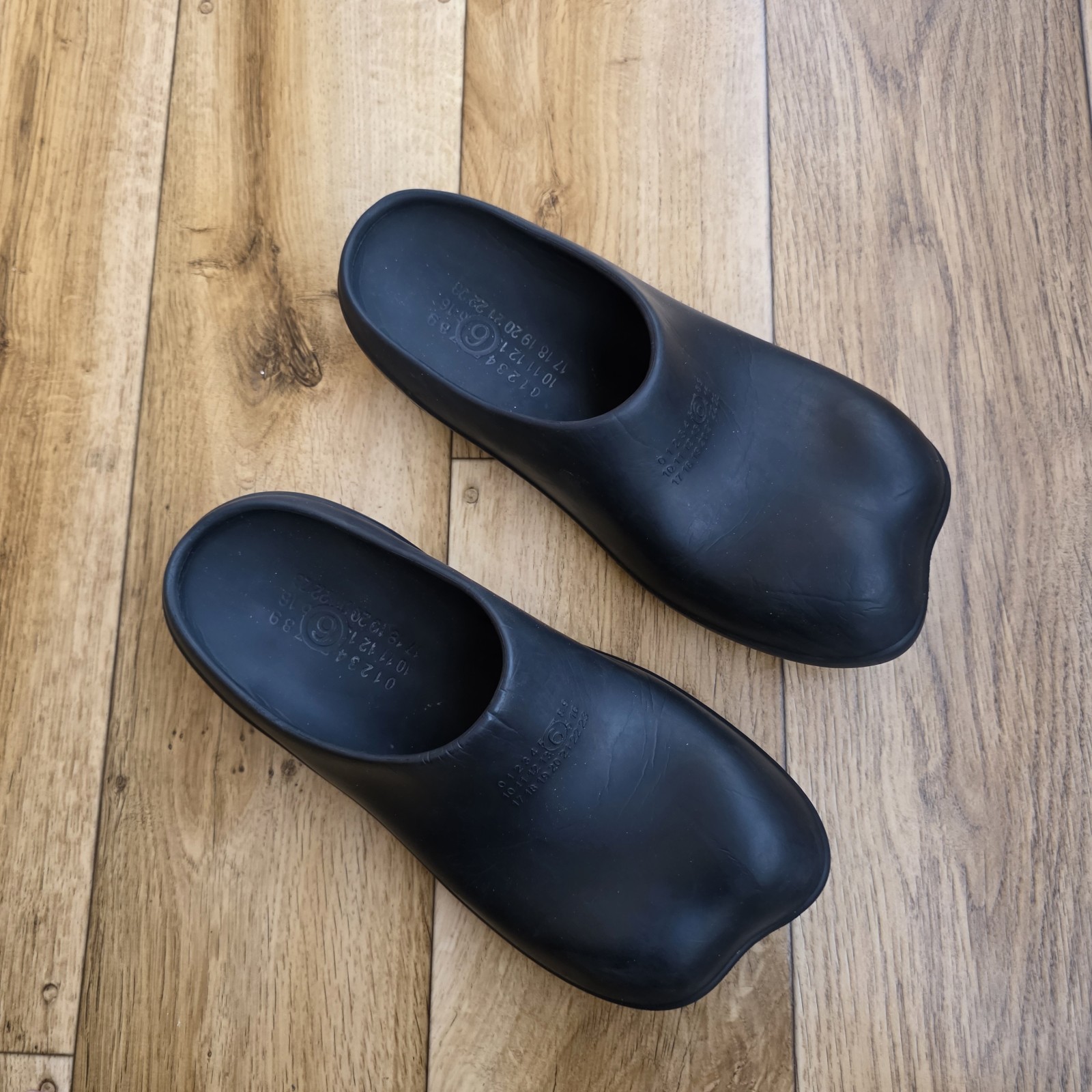 MAISON MARGIELA MM6 ANATOMIC EVA CLOGS EXTRALIGHT SIZE 39/40 EU, 9 US, 6.5 UK