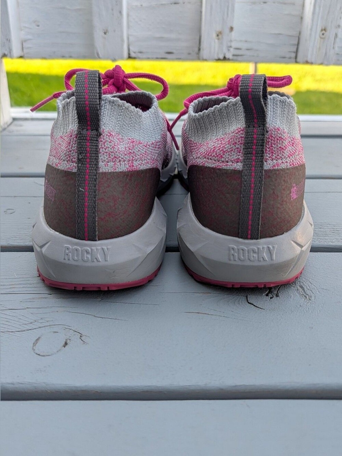 Rocky Safety Toe Work knit Women’s Composite Sneaker Woman’s Sz 10 M