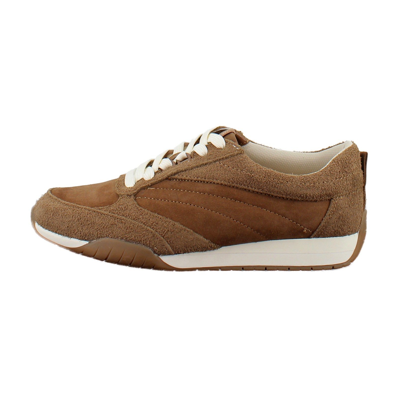 Naturalizer Common-Ace Women’s Fashion Sneakers Warm Oat Brown Suede Size 8.5 W