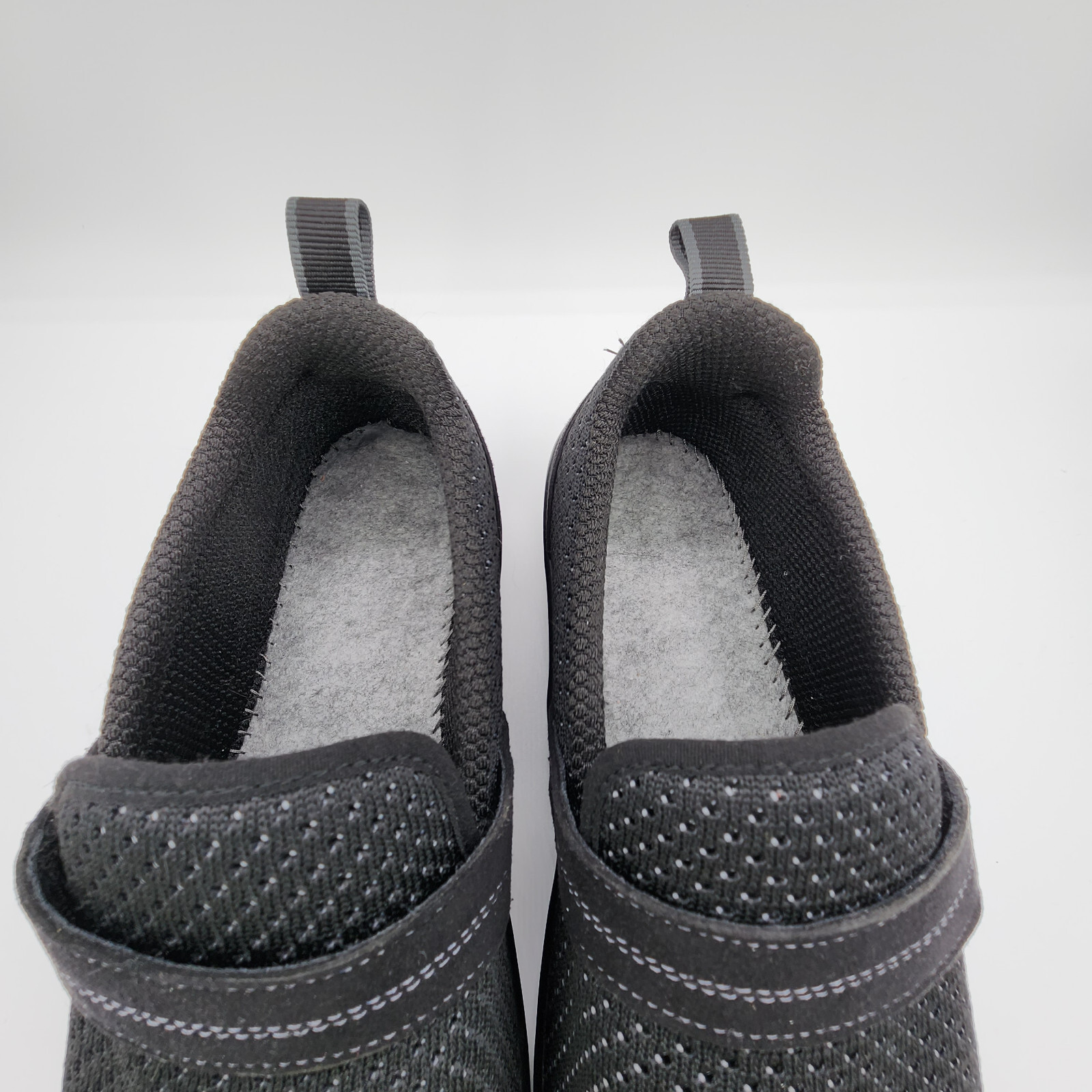 Orthofeet 823 Quincy Shoes Womens 10.5 B Medium Black Loafers NO INSOLES READ