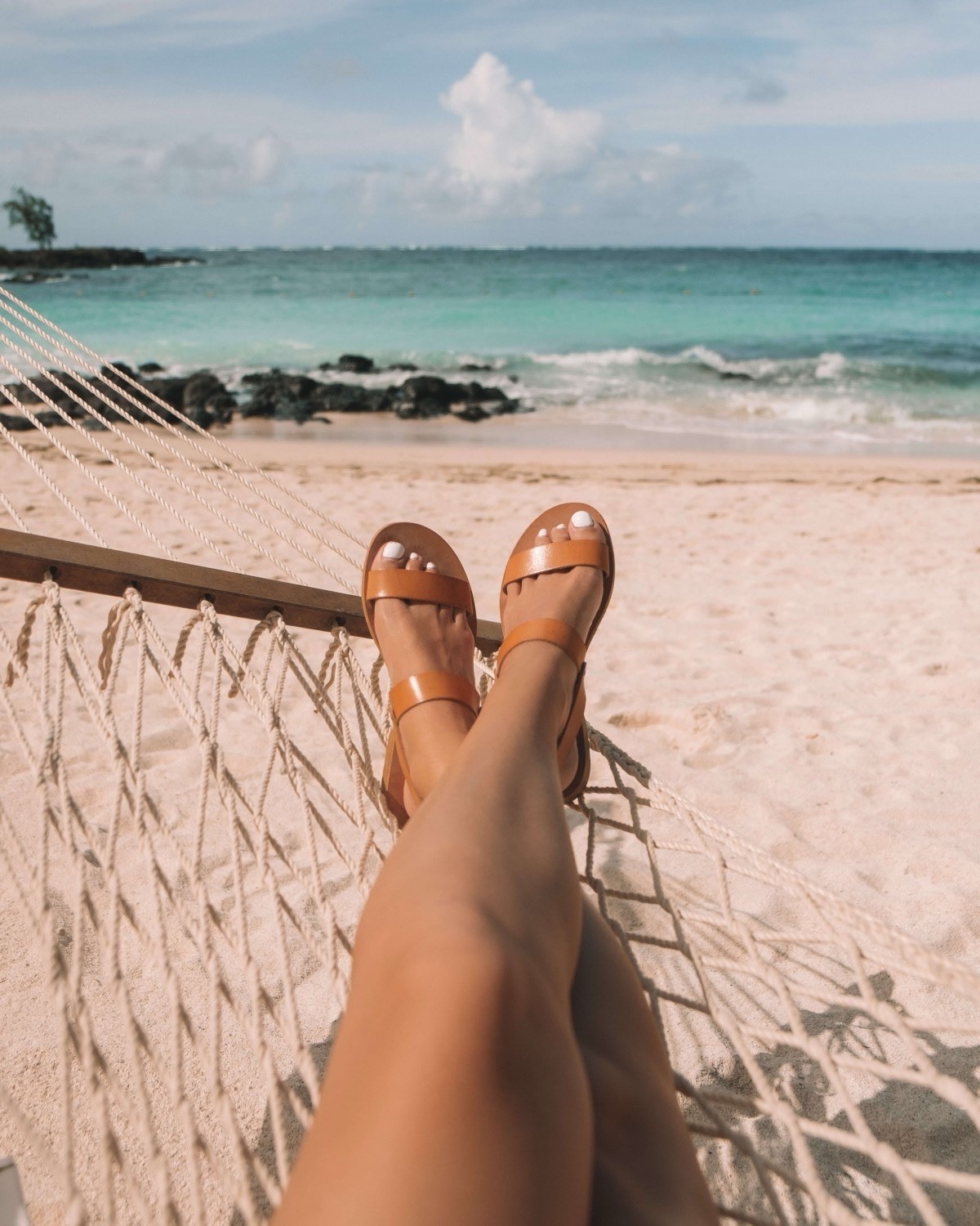 Cocobelle Natural The Kiki Sandal By X The Blonde Abroad 7.5 Handcrafted Italy