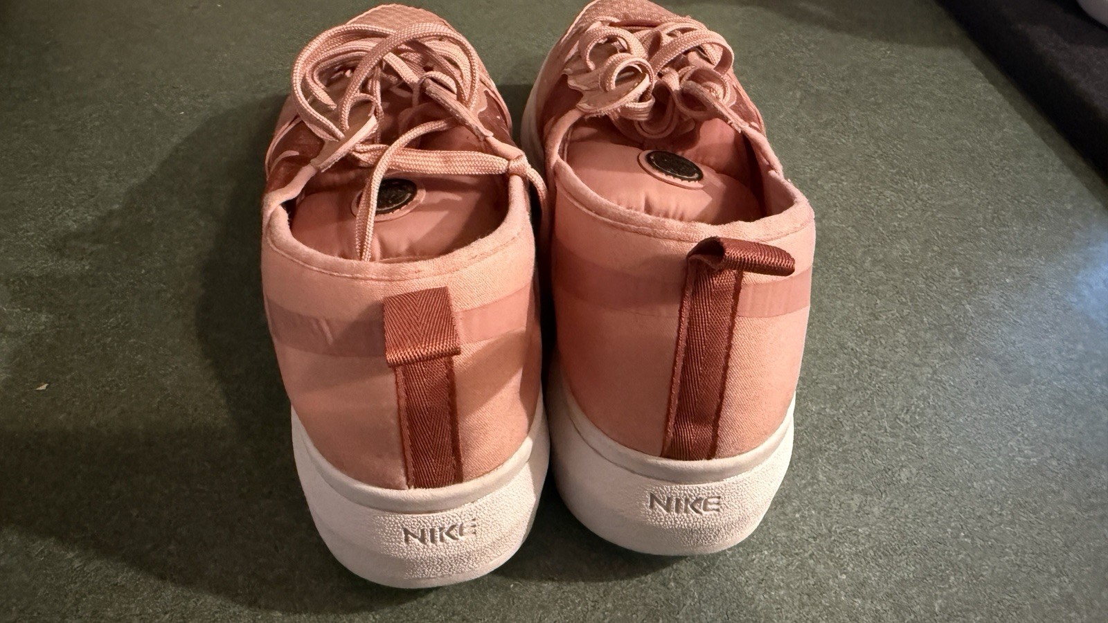 Size 10 – Nike Court Vision Alta TXT Rust Pink