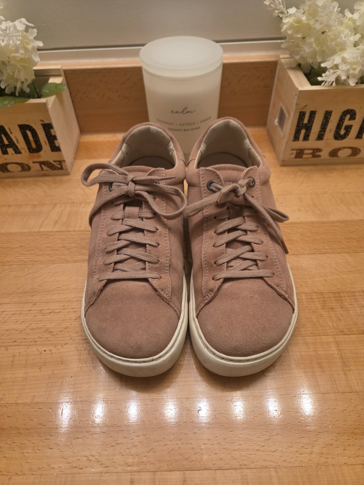 Birkenstock Bend Low Sneakers “Pink Clay” Suede Women’s Size 38