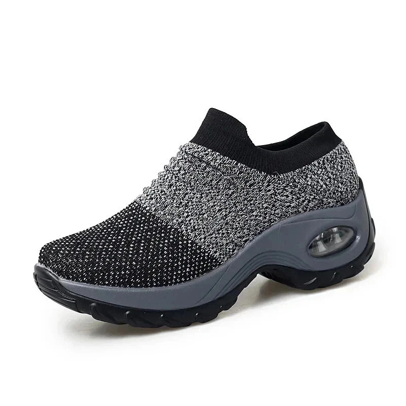 Women Orthopedic Walking Shoes Slip On Arch Support Comfort Sneakers Breathable