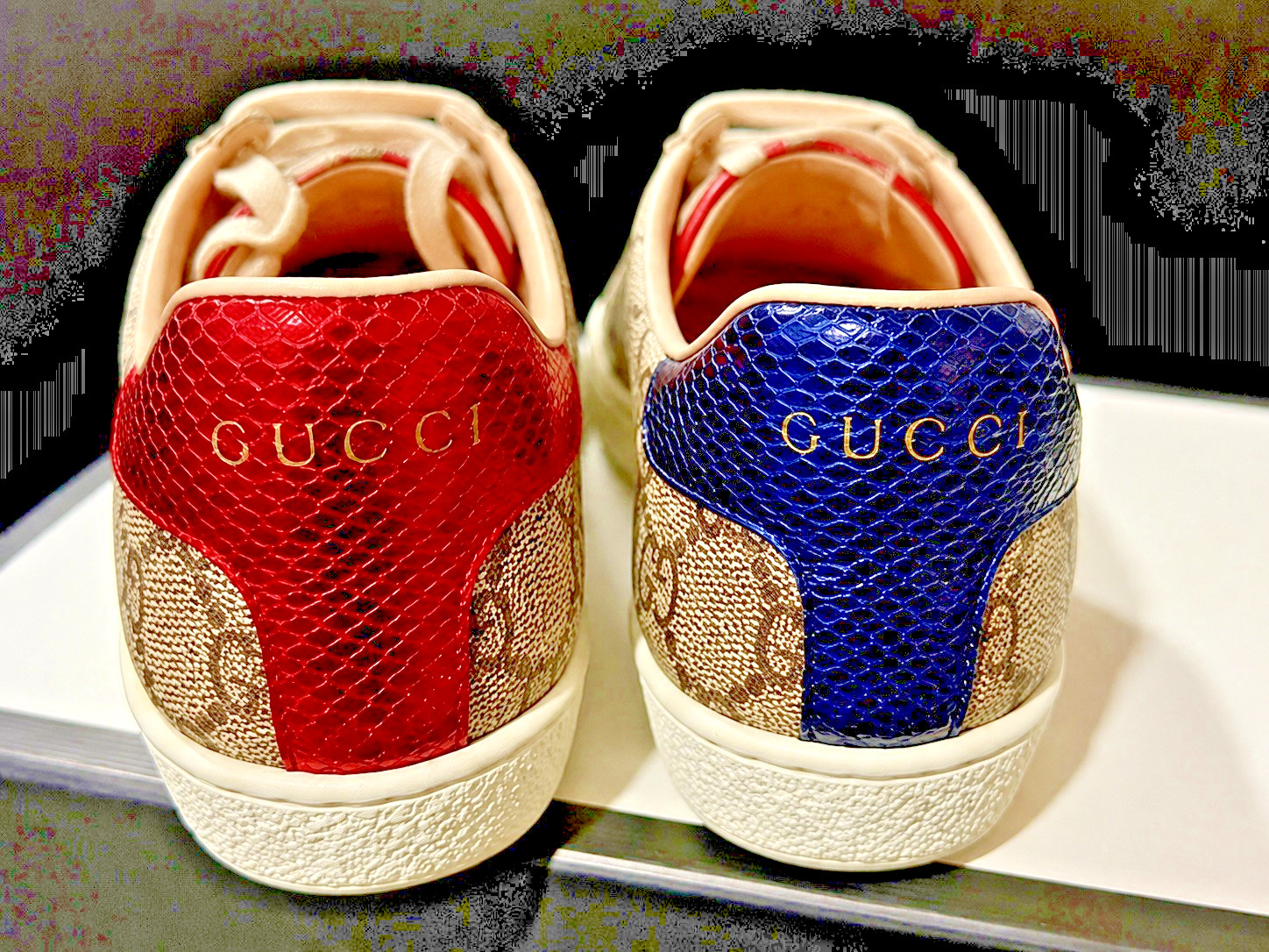 Authentic Gucci Ace GG Supreme Sneakers – Size 36 EU (US 6) – Original Box