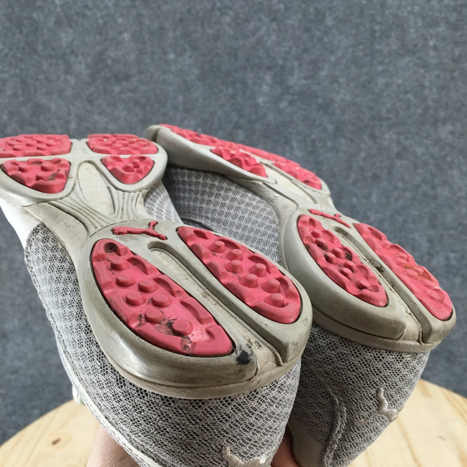 Puma Shoes Womens 7.5 EverFoam Sport Spikeless Golf Sneakers Gray Low 187590-03