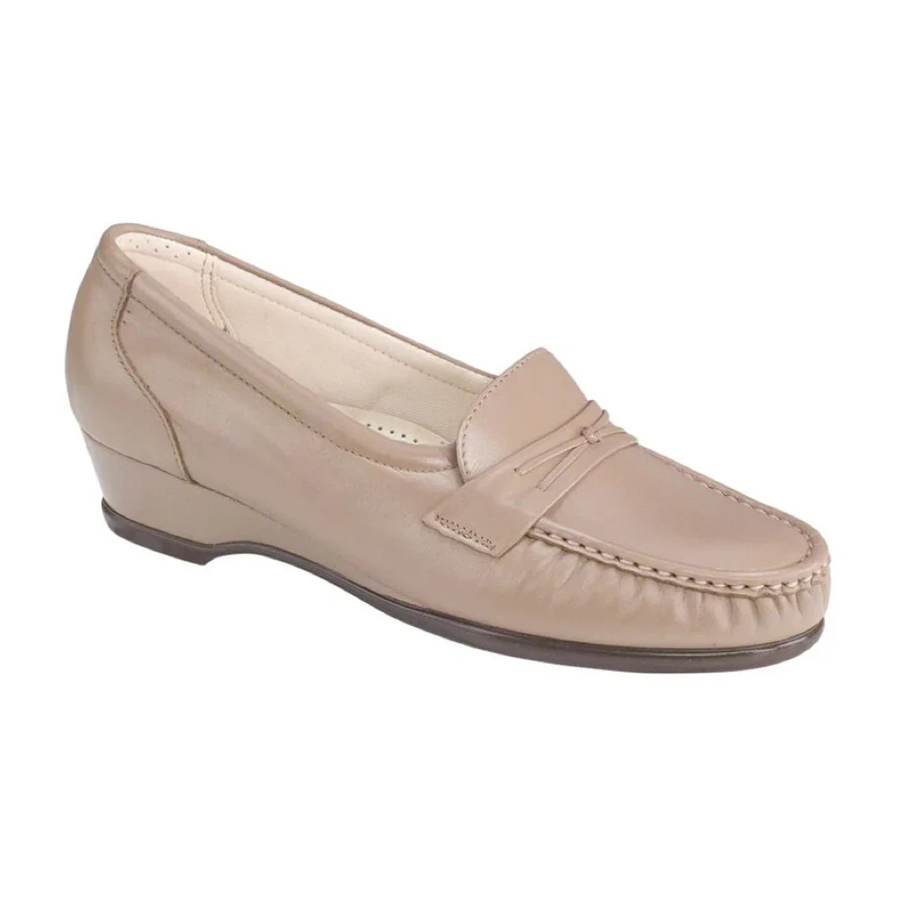 SAS Easier Mocha Slip On Loafer Womens Multiple Sizes/Widths NIB FREE SHIPPING