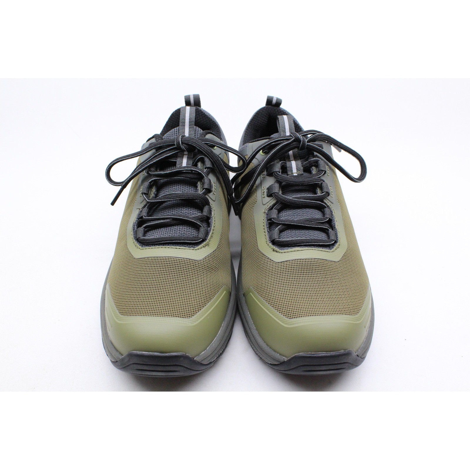 Orthofeet Coral Olive Green Grey Orthopedic Walking Shoes Womens 9.5 Wide 840