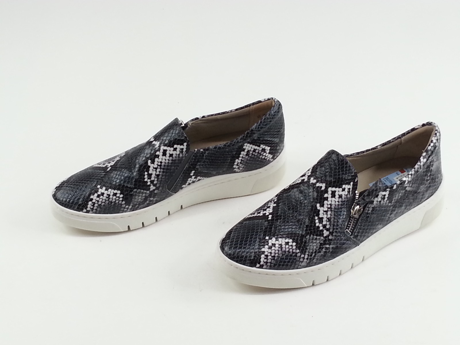 NEW NWT Naturalizer Hawthorn Shoes US 9M Black Reptile Snake Pattern