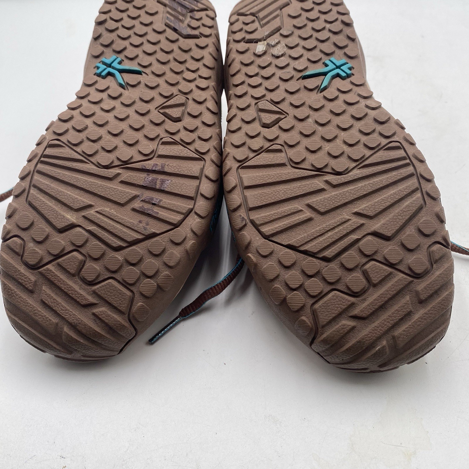 KURU Chicane Womens Hiking Walking Leather Shoes Size 6 Brown Leather Trail