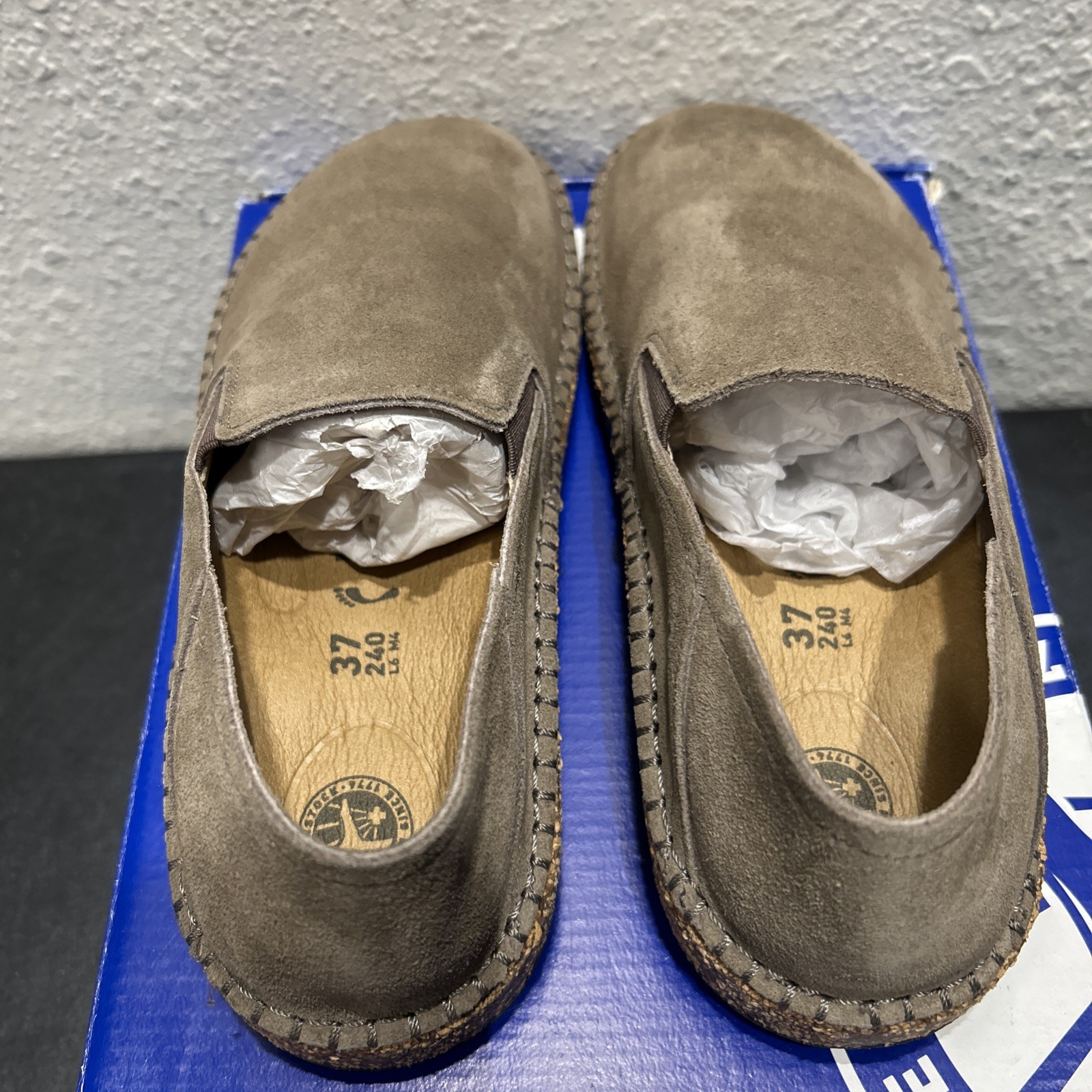 Birkenstock Callan Gray Taupe EU 38 US W7 M5