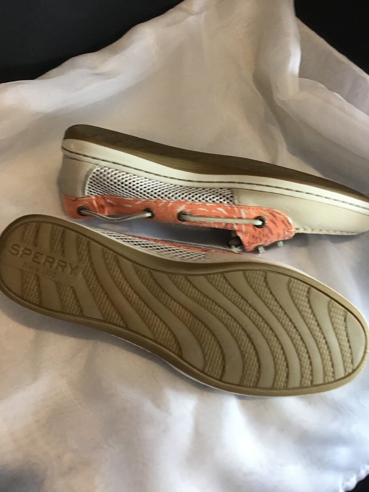 Women’s Sperry Koifish Core deck boat shoes leather Top Sider NEW size 9.5