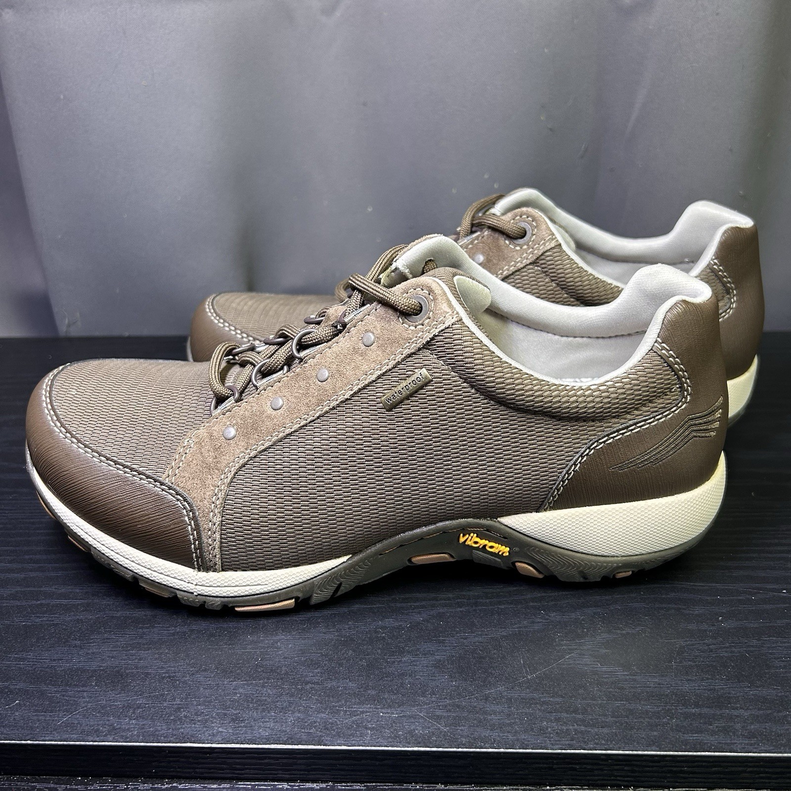 Dansko Peggy Mushroom Waterproof Hiking Walking Vibram Sole Women US 8.5-9/EU 39