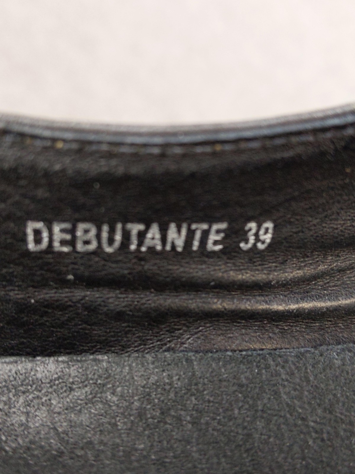 Spring Step Debutante Mary Jane Shoes Womens 8.5 39 Black Leather Button Comfort