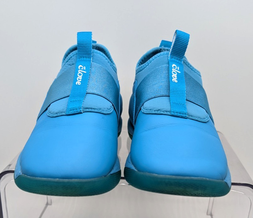 Clove Women’s Slip On Nursing Shoes Sz 8 Capri Blue Comfort Healthcare Sneakers