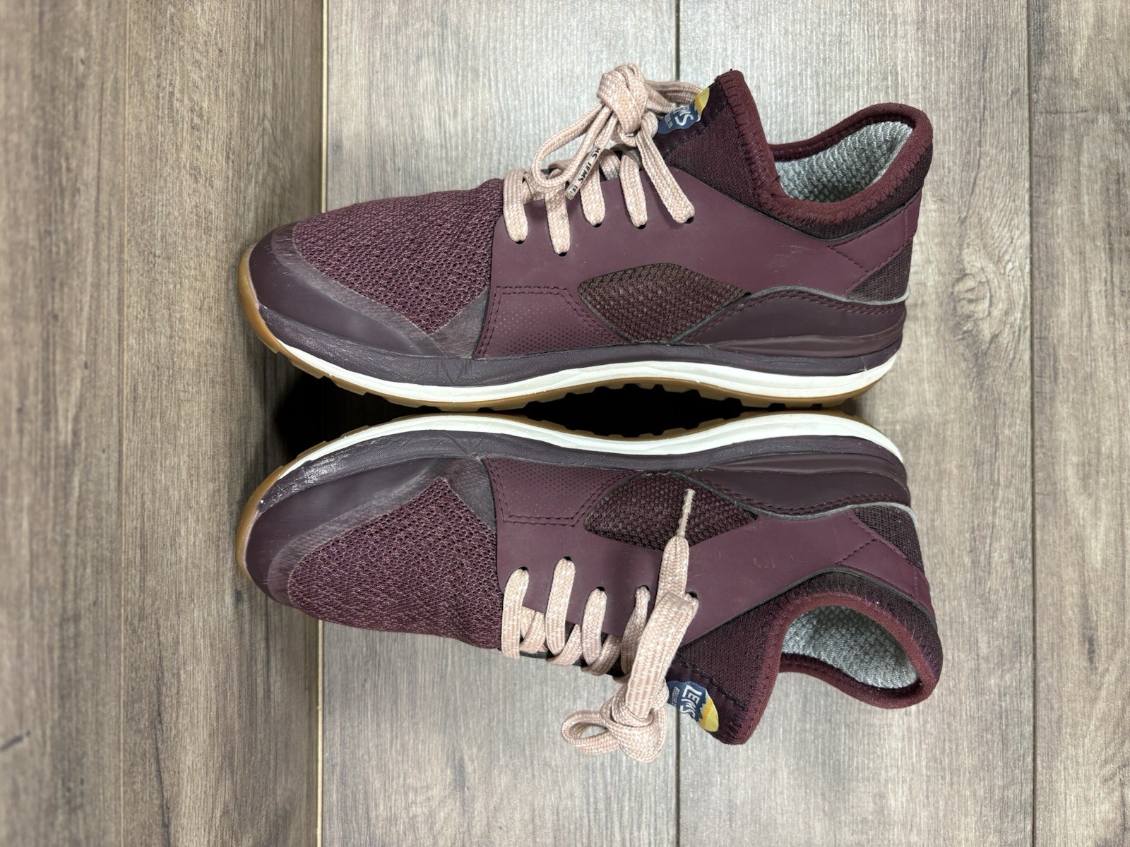 Lems Mesa Trail Walking Shoes Hiking Lightweight Rosewood Womens Size 7.5