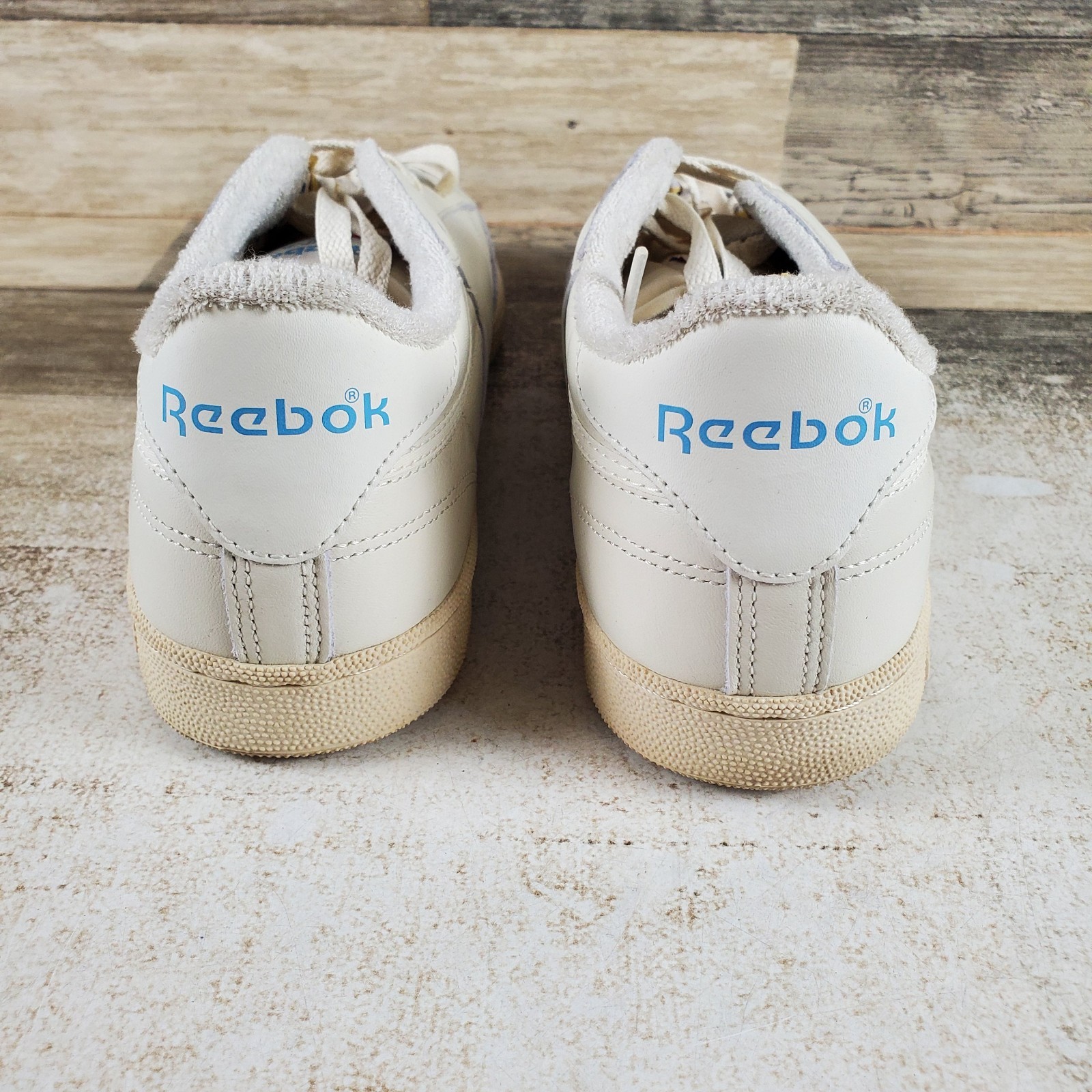 Reebok Club C 85 Womens Shoes Sz 11 Running Vintage White Gum Leather Sneakers