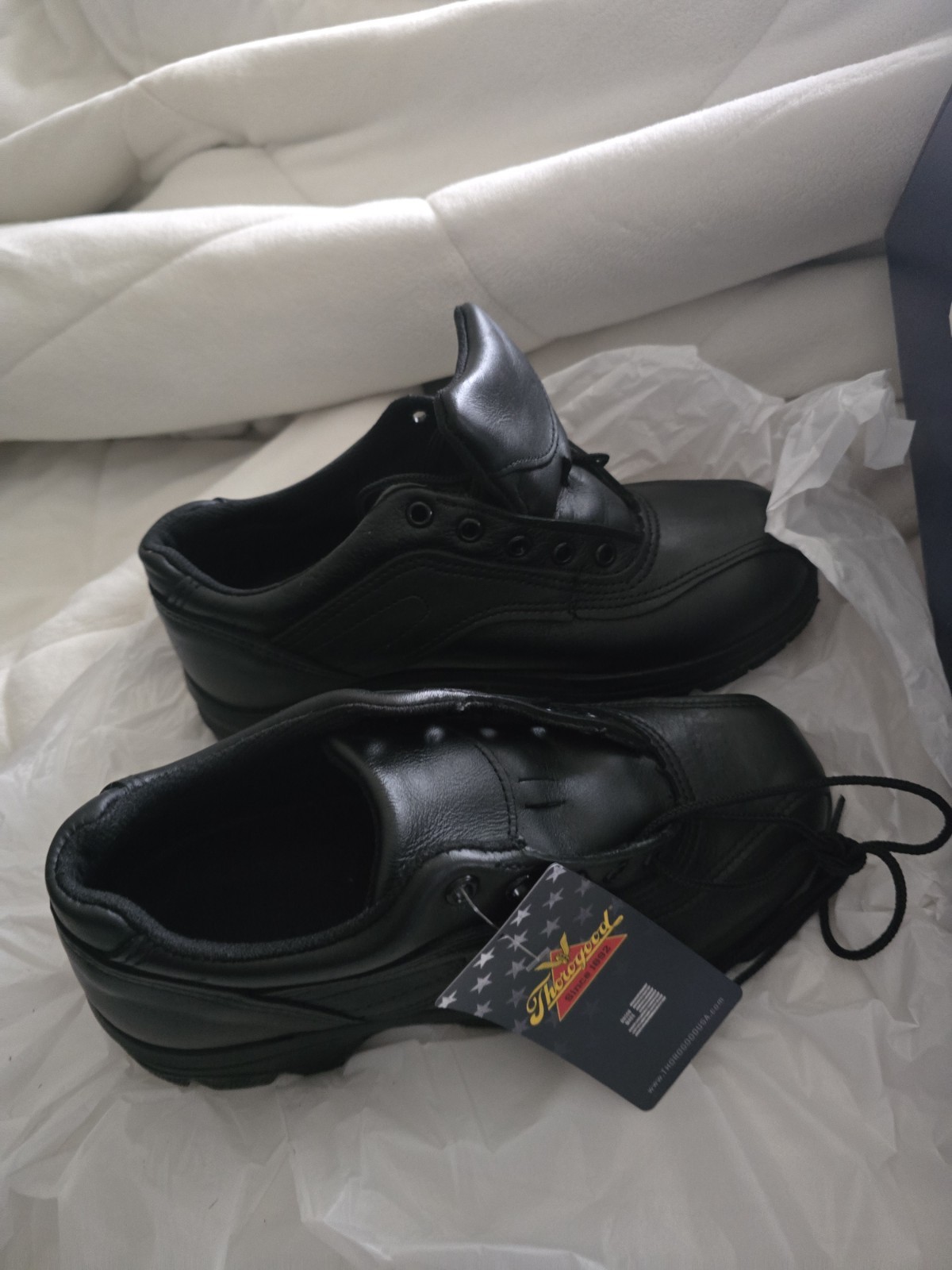 THOROGOOD SOFT STREETS™ SERIES WOMEN’S DOUBLE TRACK OXFORD Work Shoes Size 8 NEW