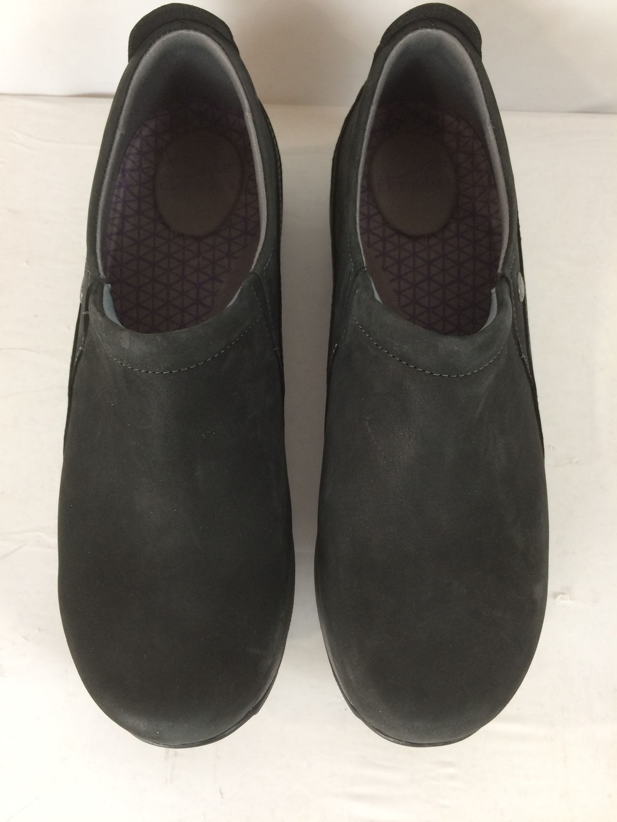Good Dansko Patti Women’s Casual Shoes, Black Milled Nubuck, W42