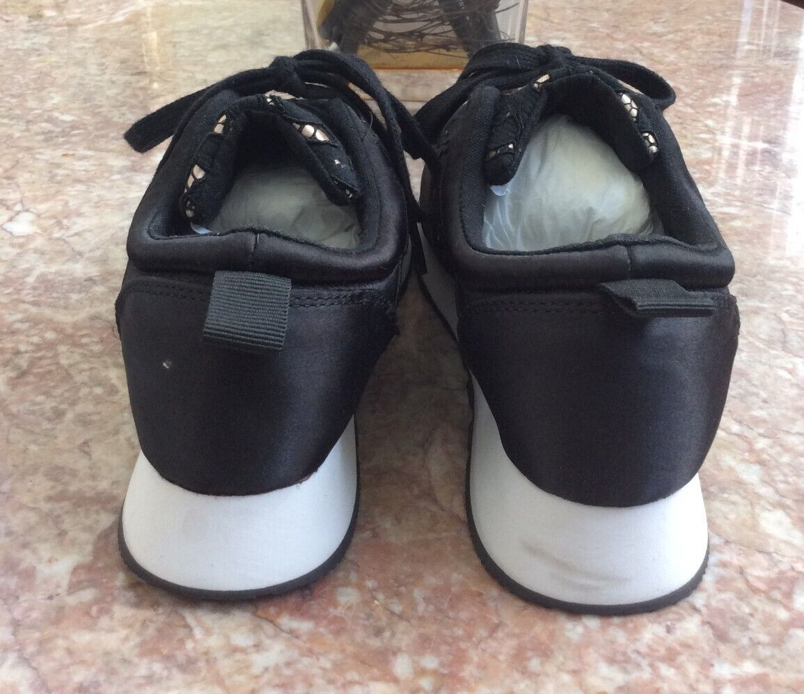 New Venus Women’s Black Lace Athletic Walking Sneakers Size 7.5, $79