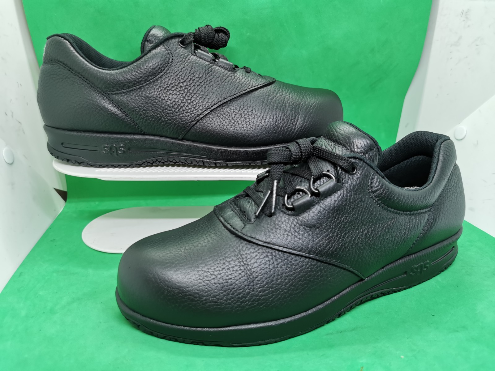SAS Liberty Slip-Resistant Black Leather Women’s Shoes Size 9 M