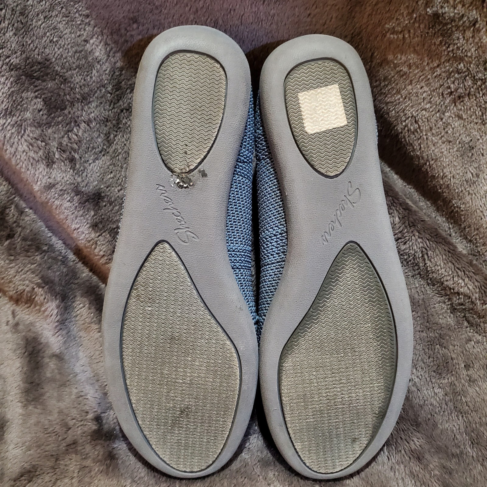 Skechers Air-cooled Memory Foam Mesh Slip On Shoes Women Sz 10