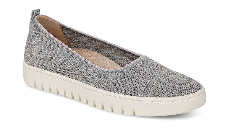 Vionic Uptown Knit Skimmer Light Grey Slip-on Women’s sizes 5-11/NEW! MEDIUM