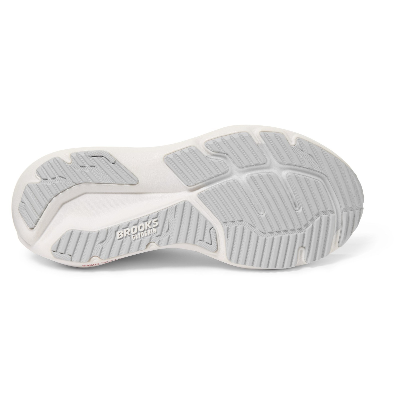Brooks Glycerin 23 Road-Running Shoes – Women’s, Color: White/Harbor Mist/Metall