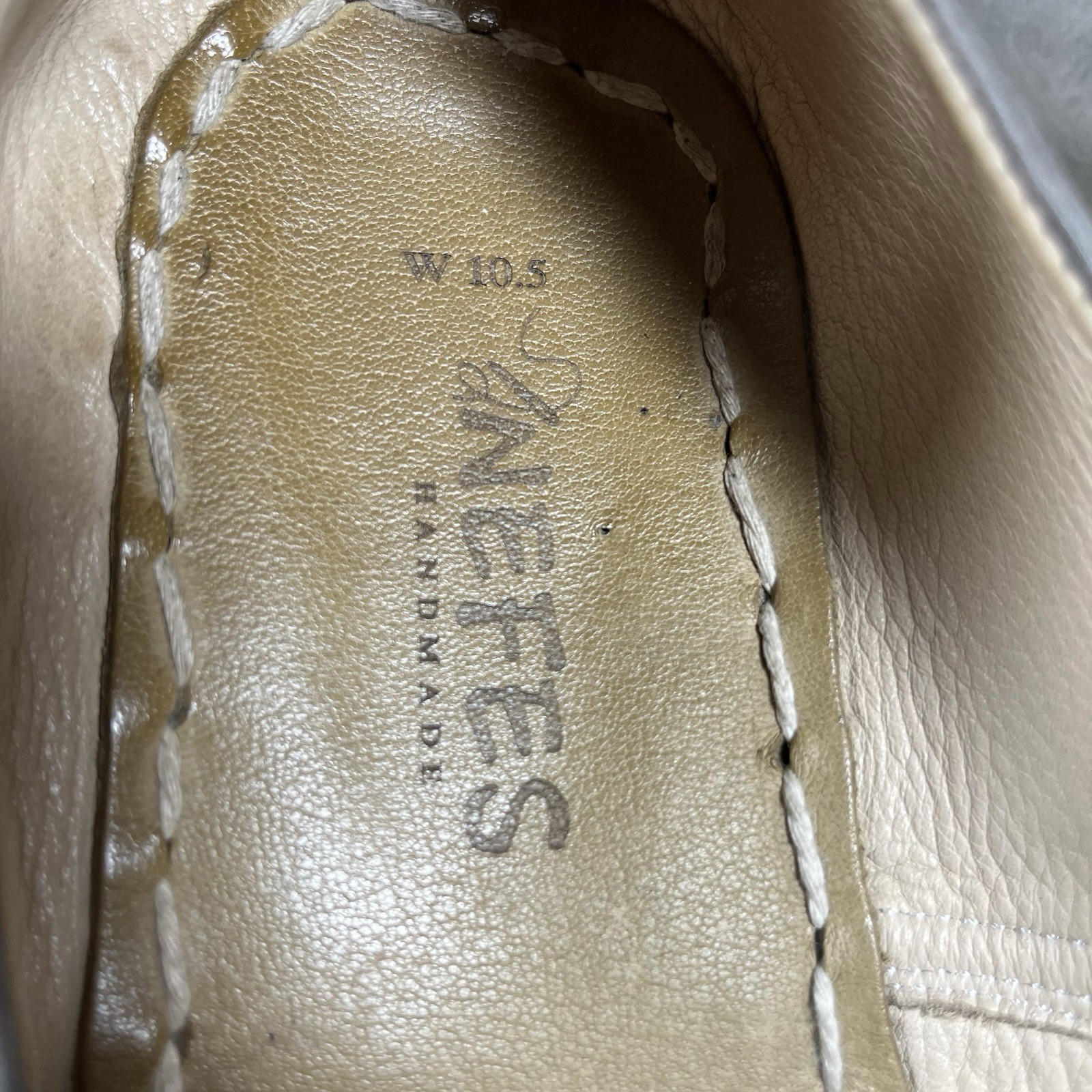 Nefes Shoes Gray Nubuck Leather Loafer Minimalist Grounding Womens Size 10.5