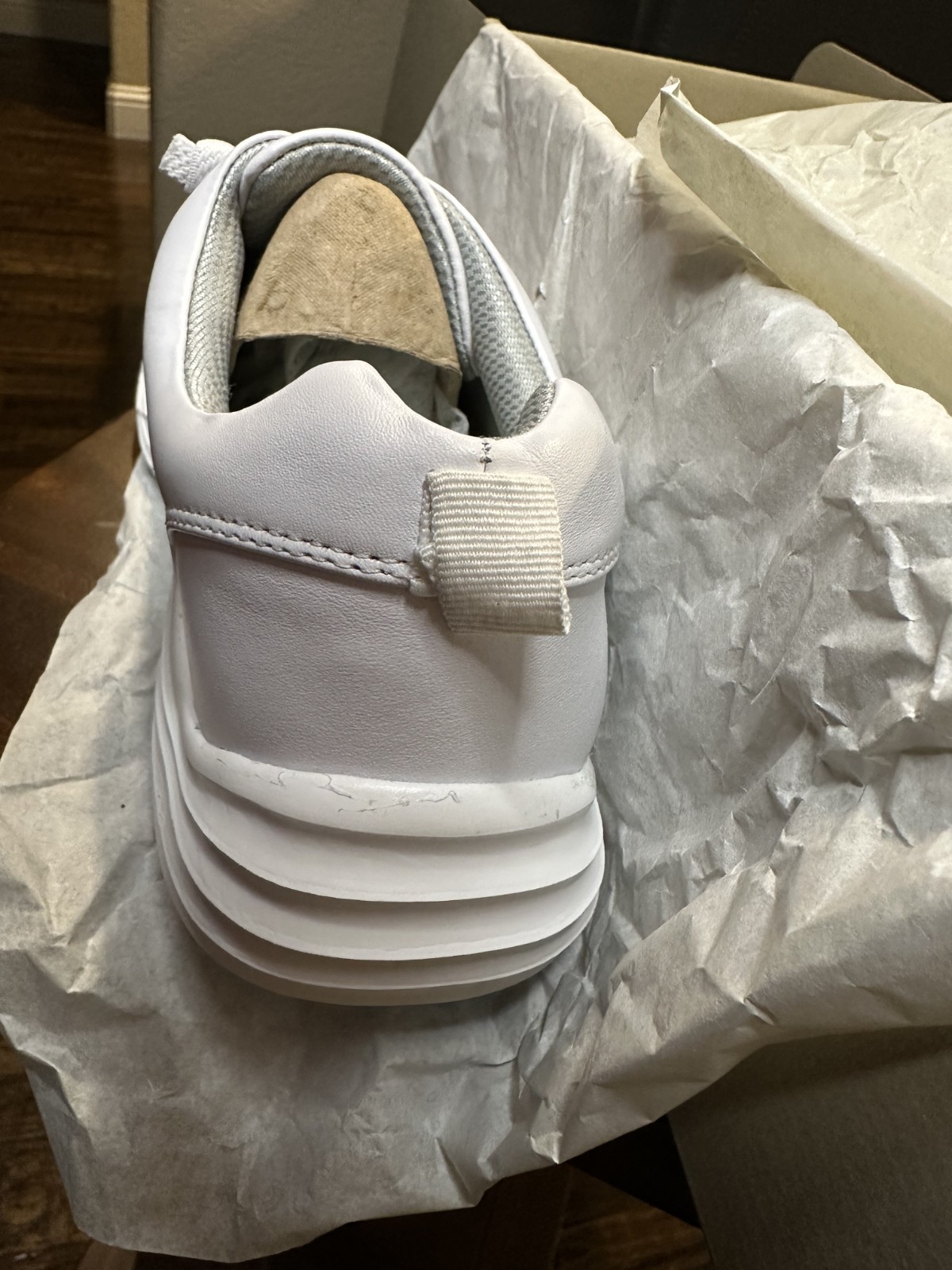 NurseMates Align Velocity White Leather Nursing Shoes Women 7M Slip Resistant