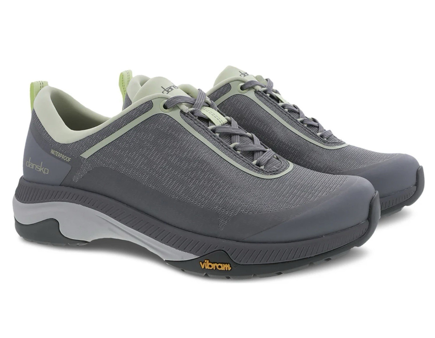 264 Dansko Makayla sneakers grey mesh waterproof size 38 EU 7.5-8 US