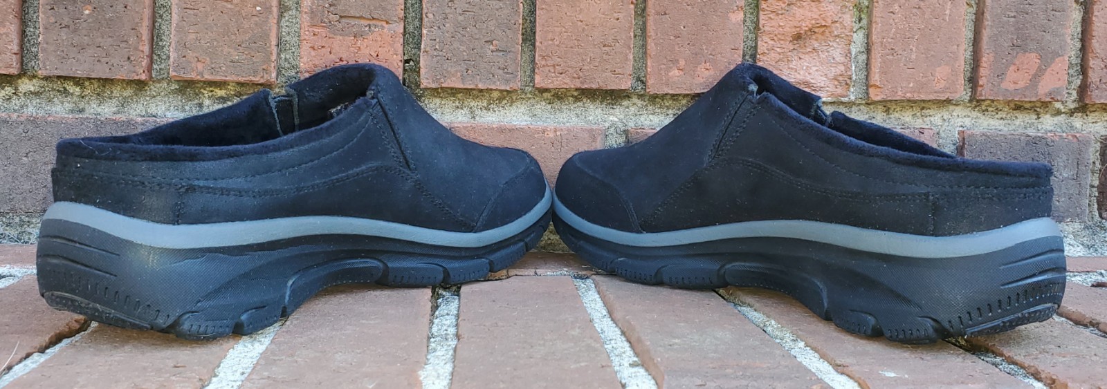 *SKECHERS*Relaxed Fit:Easy Going Latte2Clog●Black●Sz.9●Air Cooled Mem.Foam●CLEAN