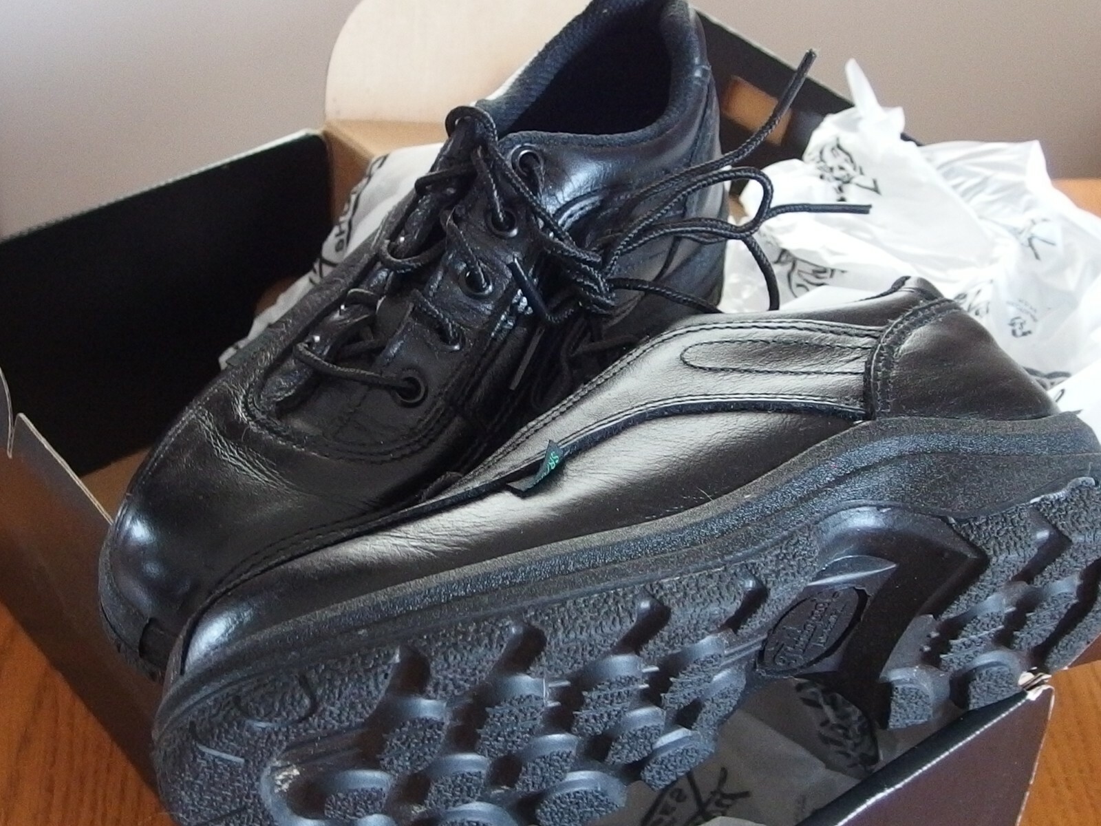 NEW Thorogood Womens Oxford, SZ 6, 534-6908, Black, Made In USA, List Price $135