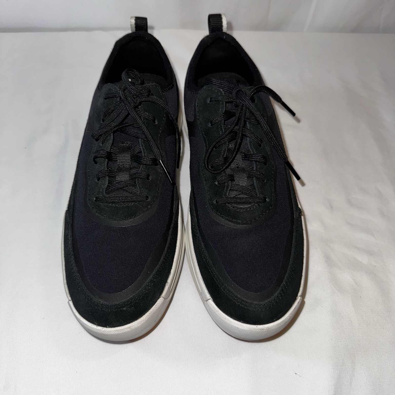 Sorel Ona 503 Low Black Jet Women’s Shoe Textile/ Suede Sz 10