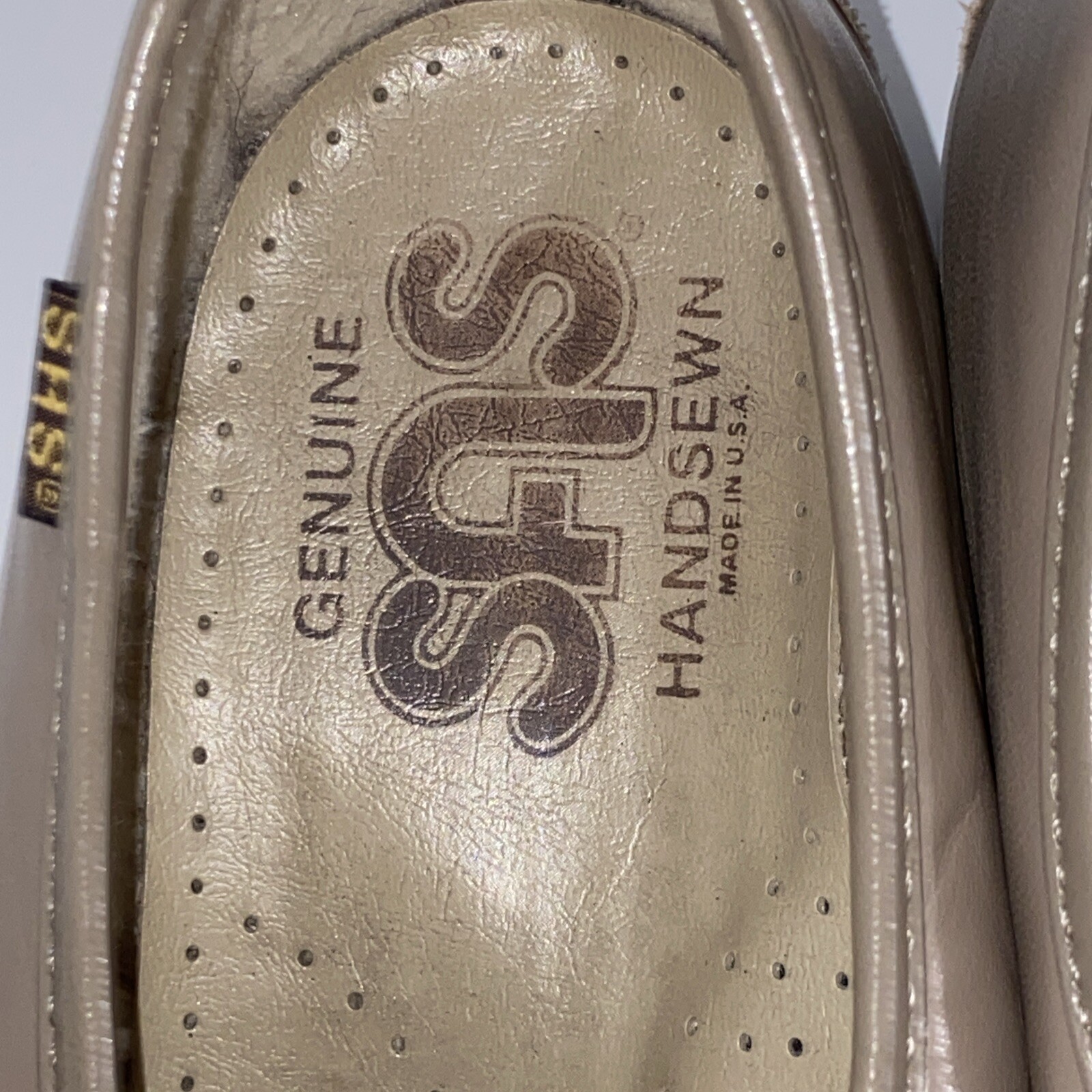 SAS HANDCRAFTED COMFORT SLIP RESISTANT WOMEN LACES WALKING SHOES BROWN 9
