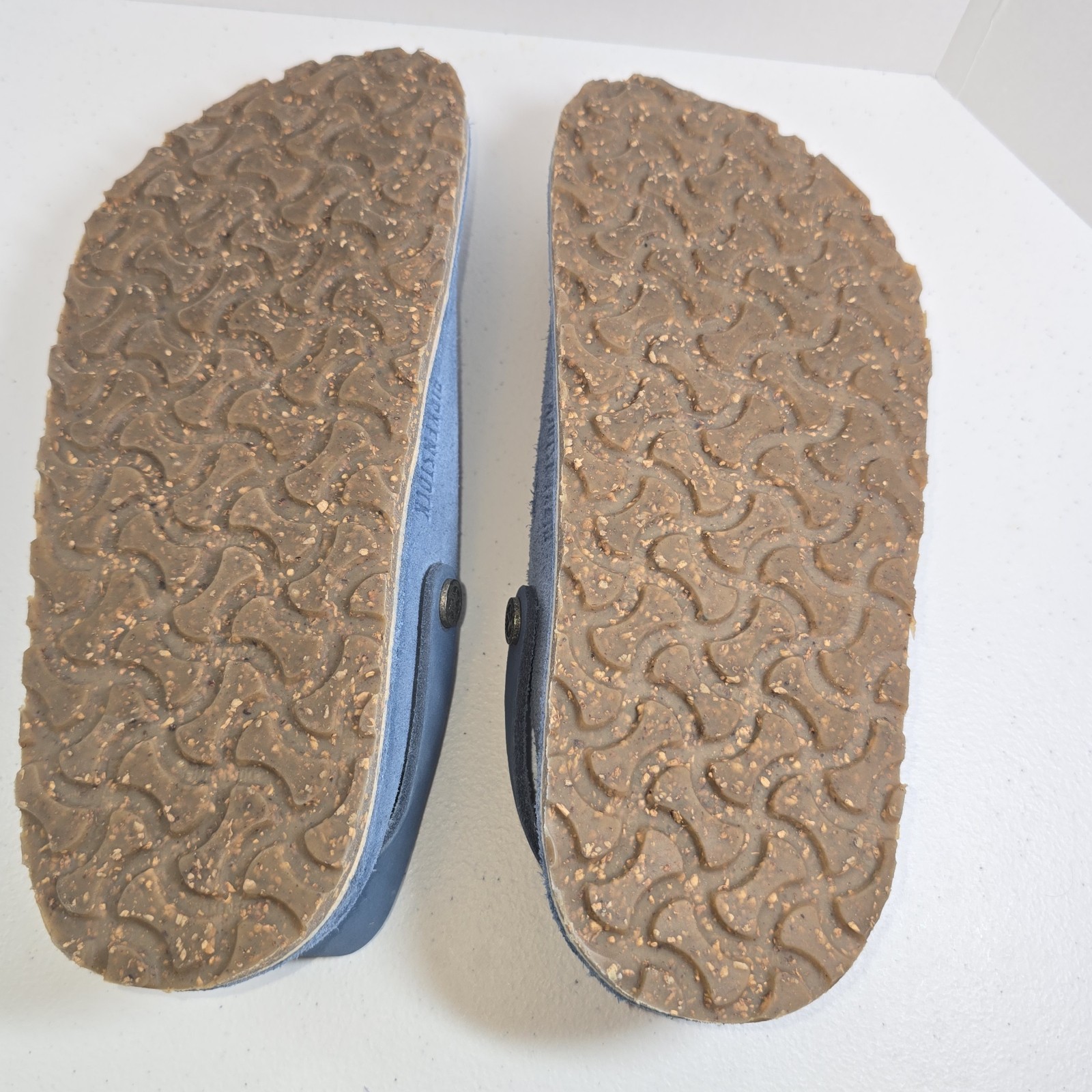 Birkenstock Lutry Premium Suede Elemental Blue EU38/ W 7-7.5 NWOB