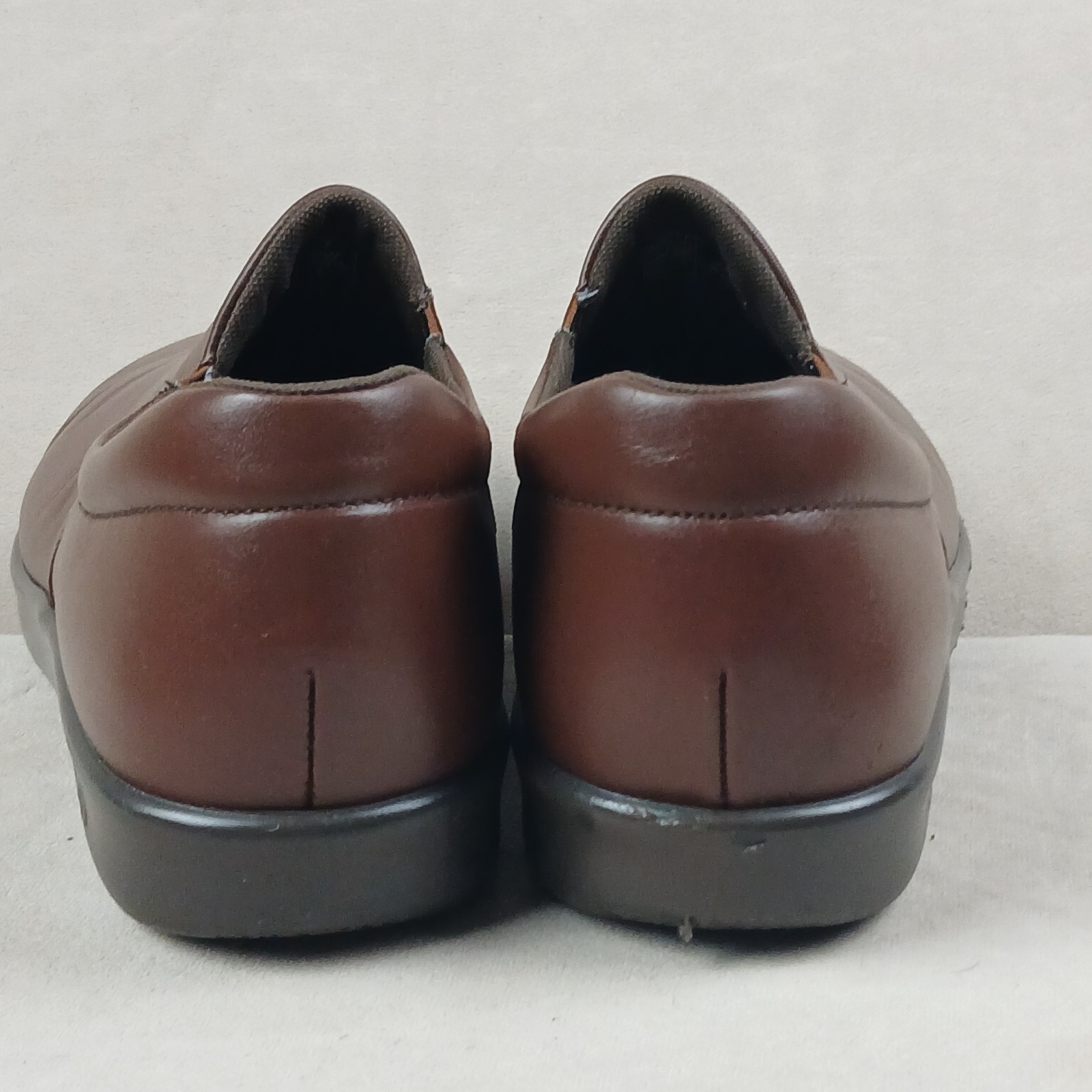 SAS VIVA Tripad Comfort Shoes Womens Brown Leather Slip On Size 7
